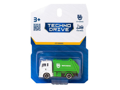 Автомодель дитяча Сміттєвоз TechnoDrive 250421CG-2 масштаб 1:64