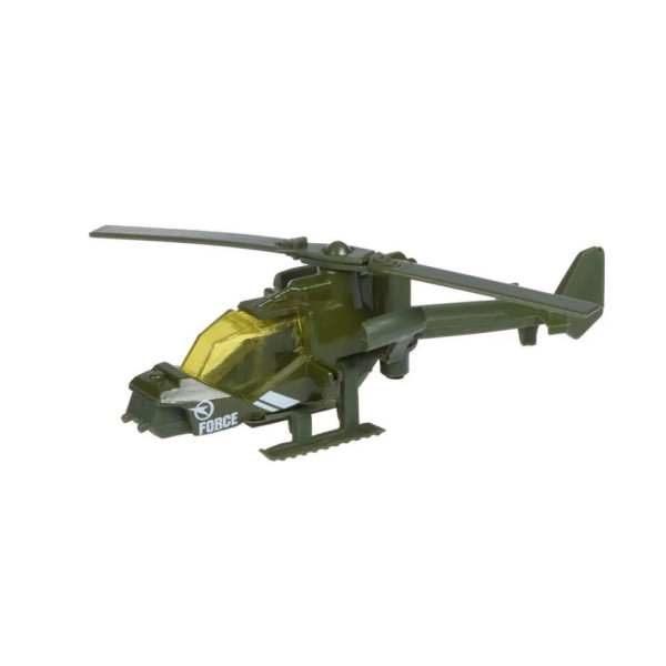 Машина дитяча "Військовий вертоліт" 7633-2 масштаб 1:64