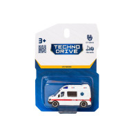 Автомодель дитяча Швидка допомога TechnoDrive 250421CG-3 масштаб 1:64 Автомодель дитяча Швидка допомога TechnoDrive 250421CG-3 масштаб 1:64