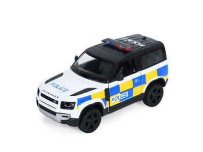 Машинка інерційна Джип Land Rover Defender 90 KT5428WP відчиняються двері 1:36