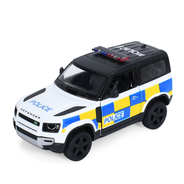 Машинка інерційна Джип Land Rover Defender 90 KT5428WP відчиняються двері 1:36