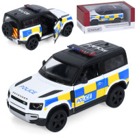 Машинка інерційна Джип Land Rover Defender 90 KT5428WP відчиняються двері 1:36