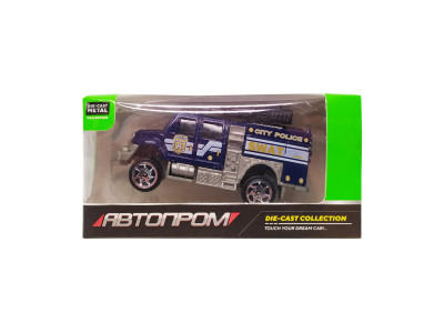 Дитяча металева машинка АвтоПром 7629 масштаб 1:64 S.W.A.T. з водометом