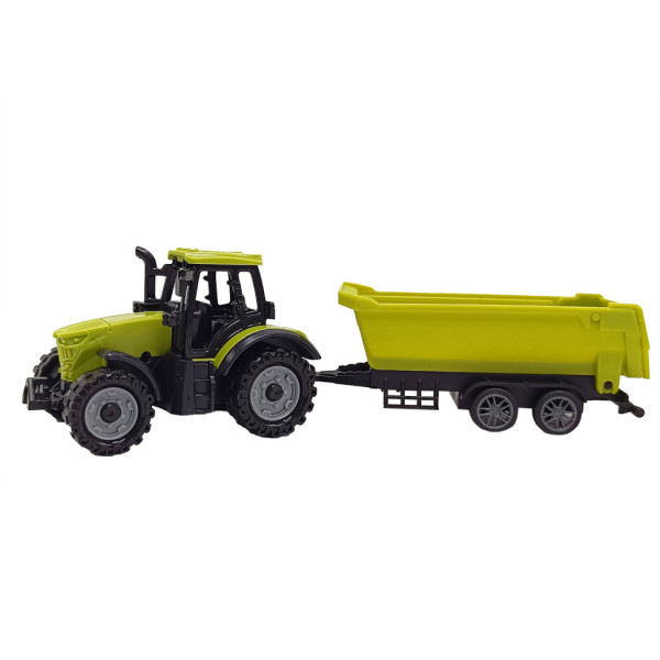 Дитячий іграшковий трактор з причепом 5279-92BD(Green-1) Дитячий іграшковий трактор з причепом 5279-92BD(Green-1)