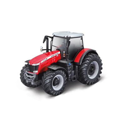 Дитяча іграшка Трактор Massey Ferguson 8740S Bburago 18-31613 10 см