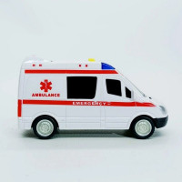 Дитяча автомодель "Швидка допомога" 7994 17х7 см звукові та світлові ефекти