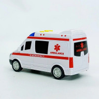 Дитяча автомодель "Швидка допомога" 7994 17х7 см звукові та світлові ефекти
