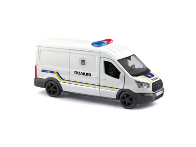 Автомодель "FORD TRANSIT VAN ПОЛІЦІЯ" TechnoDrive 250343U 1:32