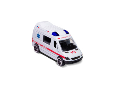 Автомодель дитяча Швидка допомога TechnoDrive 250421CG-3 масштаб 1:64