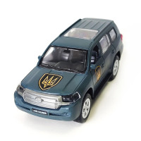 Автомодель серії «Шеврони Героїв» Toyota Land Сruiser «Рубіж» TechnoDrive KM6010