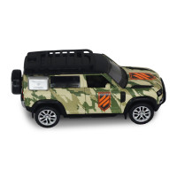 Автомодель серии "Шевроны Героев" Land Rover Defender 110 "3 ОШБр" TechnoDrive 250363M2 масштаб 1:39