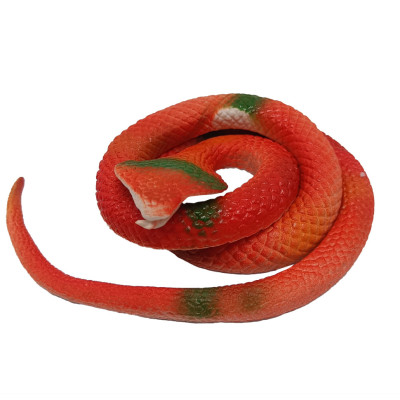 Дитяча іграшка Антистрес "Змія Кобра" 12-29(Red) гумова 60 см