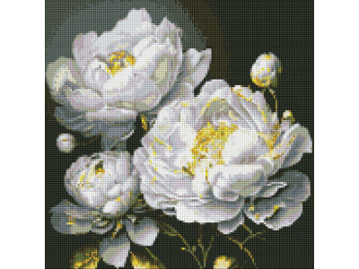 Алмазна мозаїка "Бездоганна краса" ©art_selena_ua AMO7609 Ідейка 40х40 см