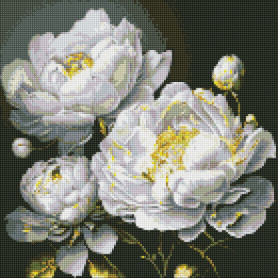Алмазна мозаїка "Бездоганна краса" ©art_selena_ua AMO7609 Ідейка 40х40 см