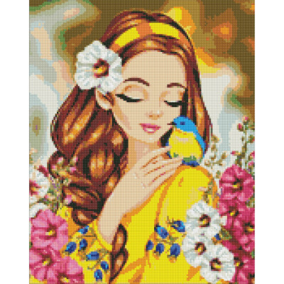 Алмазна мозаїка "Цвітіння весни" Ідейка AMO7532 40х50 см