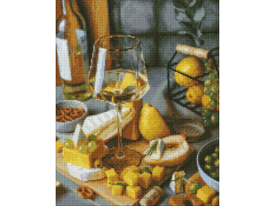 Алмазна мозаїка "Довгоочікувана вечеря" ©alonka_good Ідейка AMO7494 40х50 см