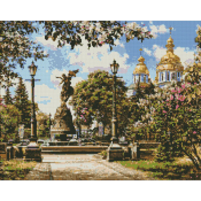Алмазна мозаїка "Володимирська гірка" ©Сергій Брандт AMO7351 Ідейка 40х50см