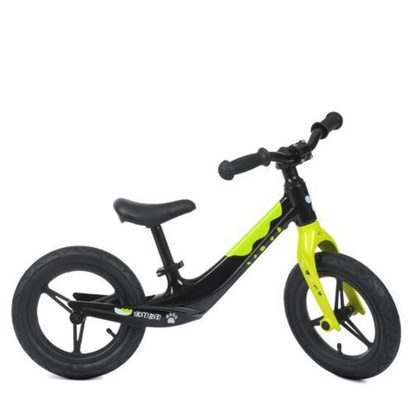 Біговел дитячий Profi Kids LMG1255-2 салатовий 12 дюймів Біговел дитячий Profi Kids LMG1255-2 салатовий 12 дюймів