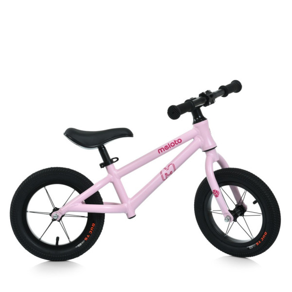 Біговел дитячий MBB 1045-12-3 колеса 12 дюймів рожевий Біговел дитячий MBB 1045-12-3 колеса 12 дюймів рожевий