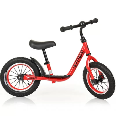 Біговел "KIDS" PROF1 M 4067A-1 дитячий 12 д. вис. до седіння 30-43см червоний