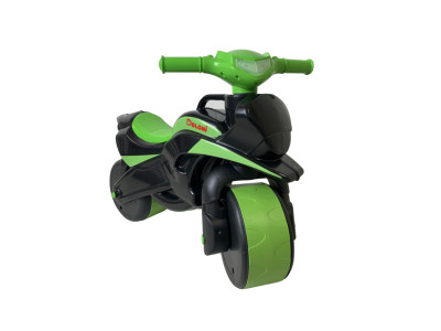 Мотобайк беговел музичний Doloni Toys 0139/59 Чорно-Зелений