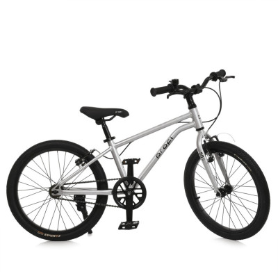 Велосипед дитячий LIGHTY MB 20LIGHTY SILVER колеса 20 дюймів