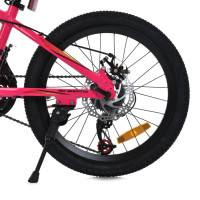 Велосипед підлітковий MTB2001-3 20 дюймів рожевий