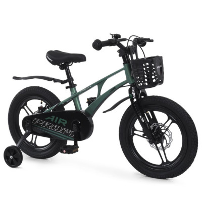 Дитячий двоколісний велосипед Air Pro MB 181059 dark green 18 дюймів