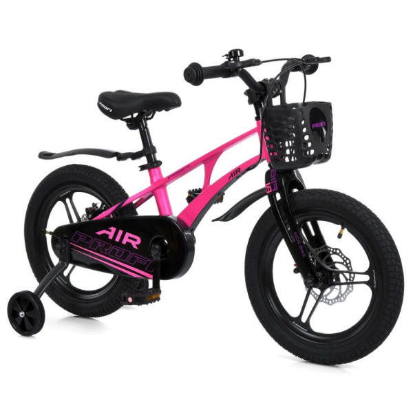 Дитячий двоколісний велосипед Air Pro MB 181059 pink 18 дюймів