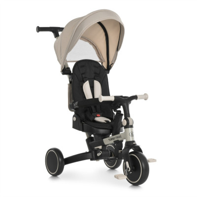 Дитячий триколісний велосипед MT 1036 beige до 25 кг