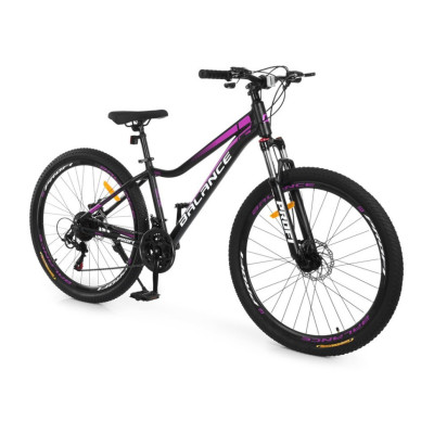 Велосипед дитячий "BALANCE" BL-27505 275 дюймів чорно-рожевий