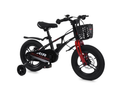 Дитячий двоколісний велосипед Air Pro MB 141059 black 14 дюймів Дитячий двоколісний велосипед Air Pro MB 141059 black 14 дюймів