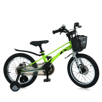 Велосипед дитячий OXIC MB 16OXIC NEON GREEN колеса 16 дюймів