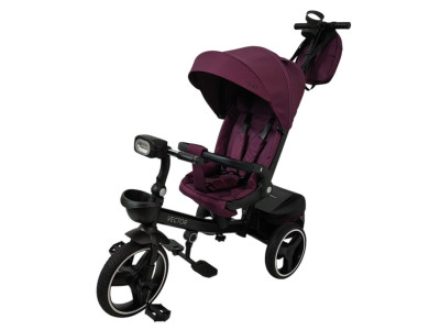 Дитячий триколісний велосипед VECTOR ME 1162-1 Purple з батьківською ручкою