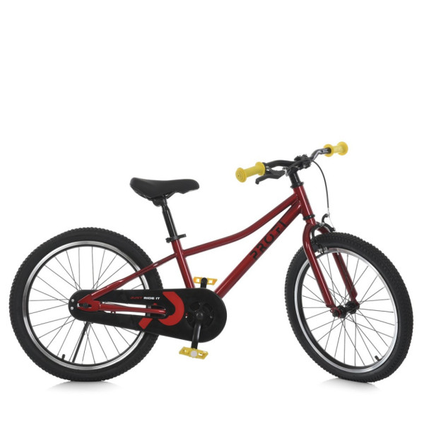 Велосипед дитячий MB 2007-1 20 дюймів червоний