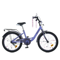 Велосипед дитячий MB 20043-1 колеса 20 дюймів фіолетовий