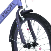 Велосипед дитячий MB 20043-1 колеса 20 дюймів фіолетовий