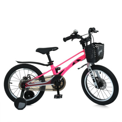 Велосипед дитячий OXIC MB 16OXIC NEON PINK колеса 16 дюймів