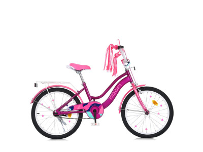 Велосипед дитячий MB 20052-1 20 дюймів фіолетовий