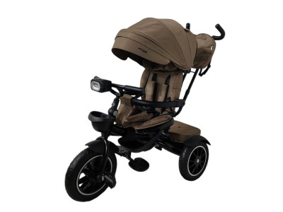 Дитячий триколісний велосипед MODENA ME 1193 Beige Praline з батьківською ручкою Дитячий триколісний велосипед MODENA ME 1193 Beige Praline з батьківською ручкою