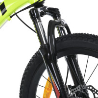 Велосипед підлітковий MTB2001-4 20 дюймів салатовий Велосипед підлітковий MTB2001-4 20 дюймів салатовий