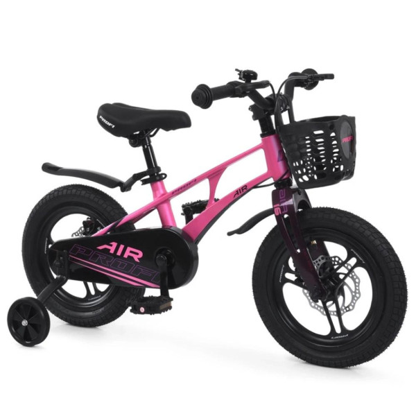 Дитячий двоколісний велосипед Air Pro MB 141059 pink 14 дюймів