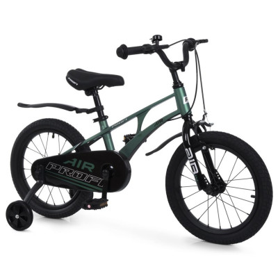 Дитячий двоколісний велосипед AIR Standart Plus MB 141060 dark green 14 дюймів