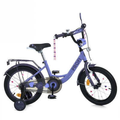 Велосипед дитячий MB 18043-1 колеса 18 дюймів фіолетовий
