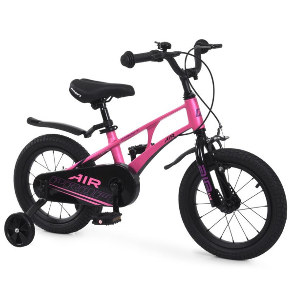 Дитячий двоколісний велосипед AIR Standart Plus MB 141060 rose pink 14 дюймів Дитячий двоколісний велосипед AIR Standart Plus MB 141060 rose pink 14 дюймів