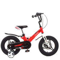 Велосипед дитячий PROF1 LMG14233 14 дюймів, червоний