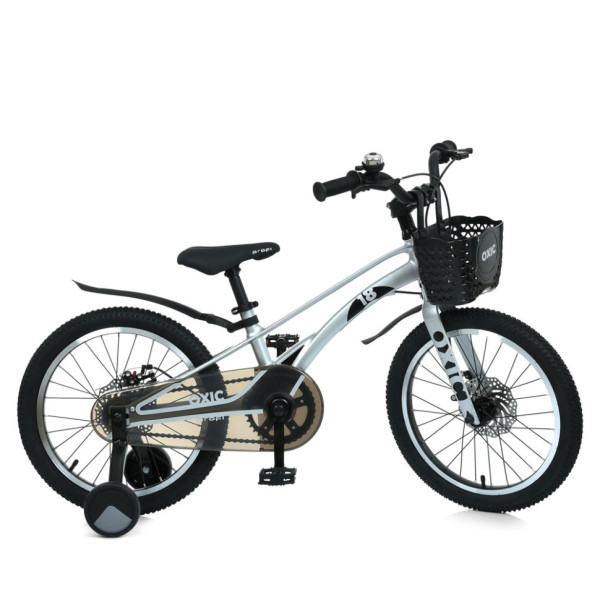 Велосипед дитячий OXIC MB 18OXIC GREY колеса 18 дюймів