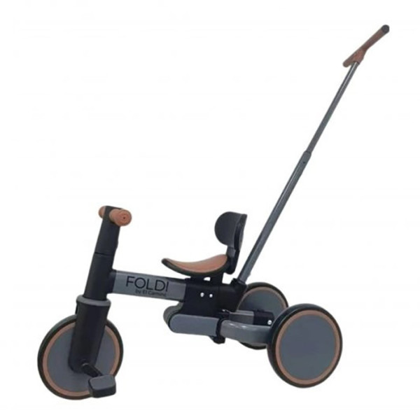 Дитячий триколісний велосипед 3 в 1 FOLDI ME 1202 Graphite