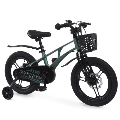 Дитячий двоколісний велосипед Air Pro MB 161059 dark green 16 дюймів