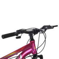 Велосипед MTB2601-3 26 дюймів алюмінієва рама 13 Shimano 21SP фуксія Велосипед MTB2601-3 26 дюймів алюмінієва рама 13 Shimano 21SP фуксія